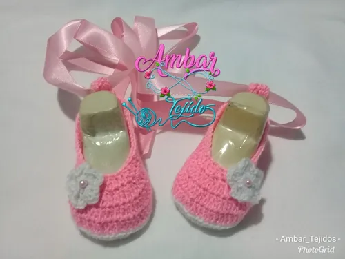Zapatos Tejidos Para Bebé