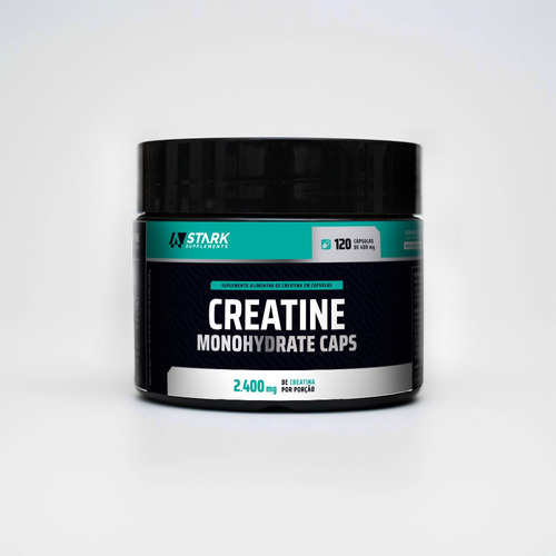 Creatine Monohydrate Caps - 120 Cápsulas - Stark Supplements