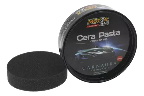 Cera Pasta Con Carnauba Motorlife 230g