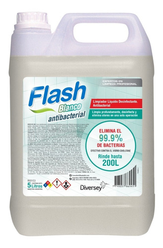 Desodorante Piso Blanco Antibacteria X5lts Flash (cod. 3967)