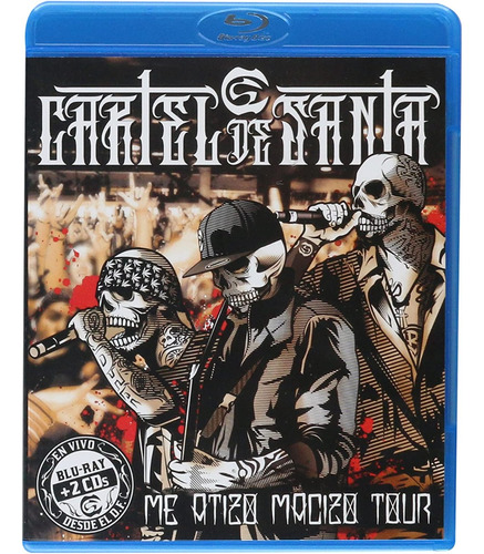 Cartel De Santa Me Atizo Macizo Tour Blu Ray + Cd