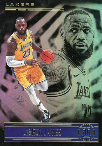 Panini Illusions 101 Lebron James Los Angeles Lakers Nba Bas