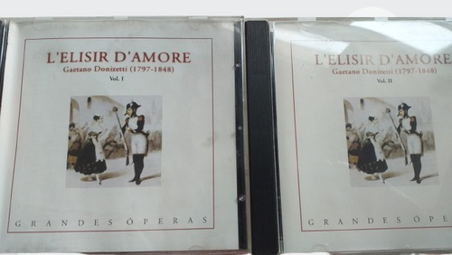 Cd Folio Opera L´elisir D¨amore Donizetti José Carrera