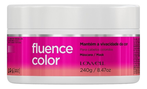 Fluence Color Lowell Máscara Fluence Color 240g