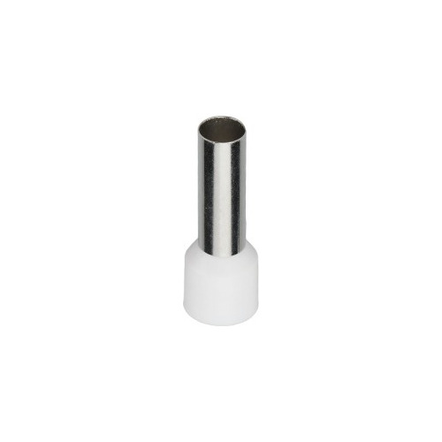 Ferrule 16mm (6 Awg) Blanco (100 Un)