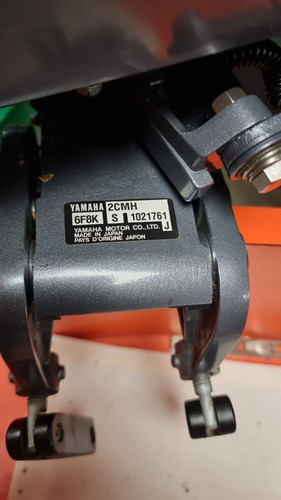 Imagen 2 de 8 de Motor Fuerda De Borda Yamaha 2 Hp (una Hora De Uso)