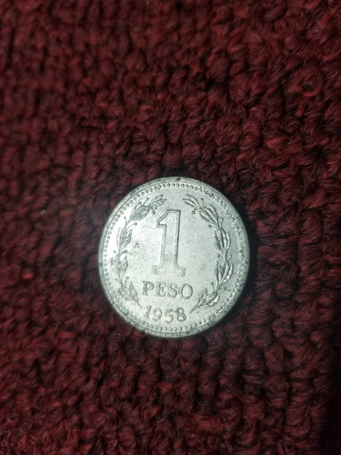 Moneda República Argentina - 1 Peso - 1958