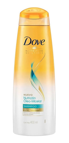 Oferta Shampoo Dove Nutrición Oleo Micelar 400ml Vence 10-20