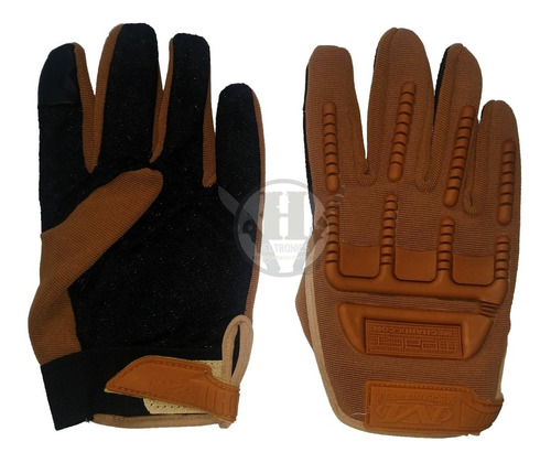 Guantes Tacticos Coyote Elastizados Completo Proteccion