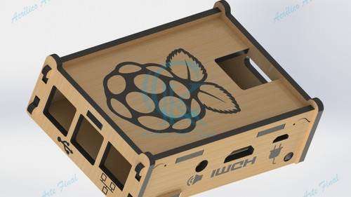 Projeto Case Placa Raspberry Pi3