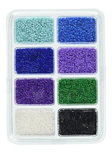 Manualidades - Perler Beads Color Fresco Mini Granos Bandeja