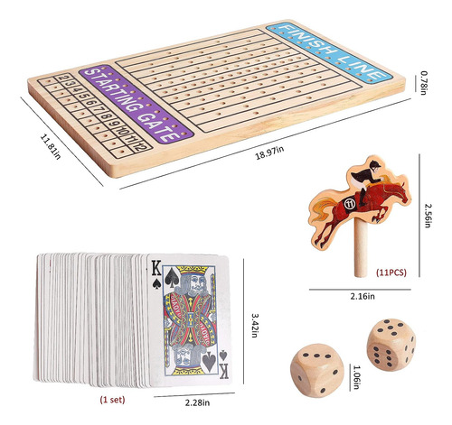 Juego De Mesa De Carreras De Caballos