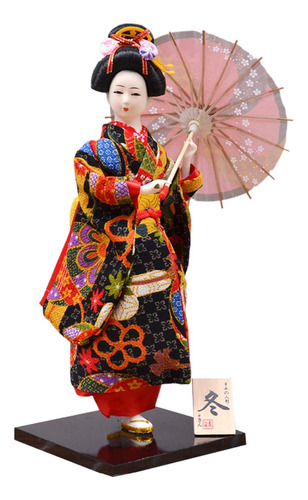 Muñecas Geisha Japonesas Étnicas, Estilo Folk Estilo B