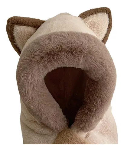 Gorro De Animales De Peluche, Gorro Suave Y Novedoso,