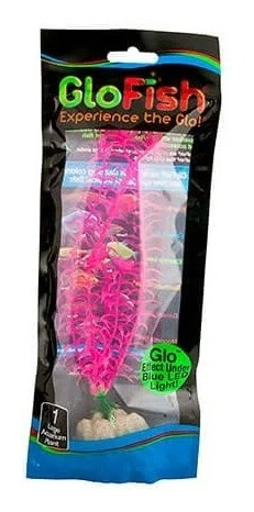Planta Artificial Plastica Peceras Glo Fish Grande Large