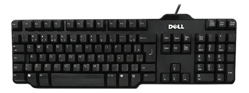 Teclado Dell Sk-8115 Usb Com Cabo Preto Abnt2 Com Ç