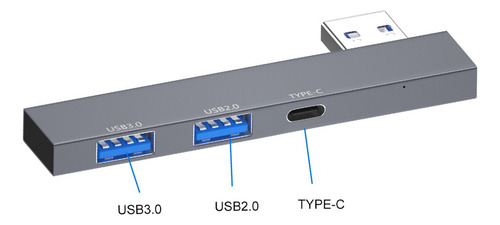 Usb 3.0 Hub Expansor Usb Divisor Usb Adaptador Usb Para