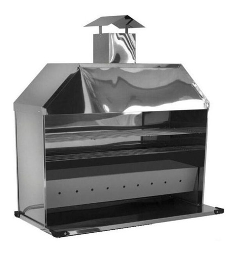 Imagem 3 de 6 de Carrinho De Churrasco Churrasqueira De Espetinho Inox Cefaz