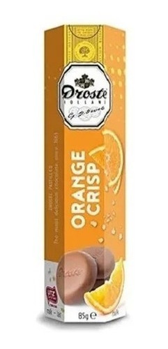 Pastillas De Chocolate Droste Orange Crisp 85g Holanda 