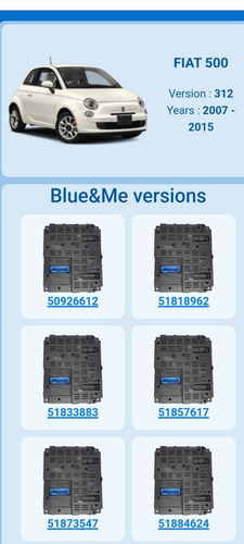Módulo Blue & Me Para Fiat Y Alfa Romeo (Usado)