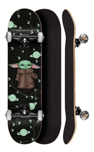 Skate Street Cisco Skate Montado Yoda 8.0 Envio Imediato