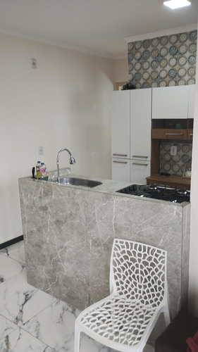 Apto 1 Dorm Com Sacada Lado Praia