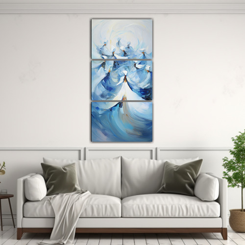 75x150cm Set 3 Canvas Patron Intenso Visual Whirling Dervish