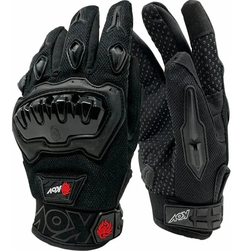 Guantes Tact Motociclista Kov Delta Touch Screen Limpiamica Talla Xl