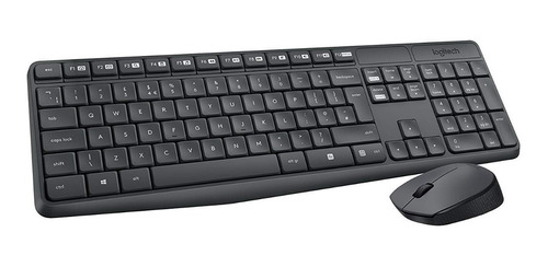 Teclado Y Mouse Inalambrico Logitech Mk235 Pc Mac Wireless