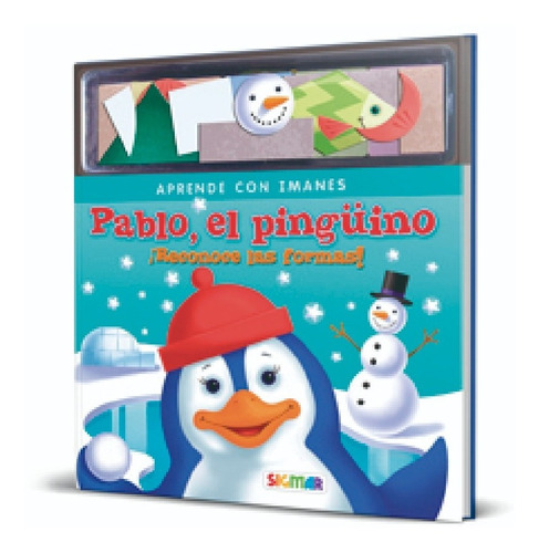 Libro Imantados Pablo El Pinguino Cuentos Infantiles Niños C