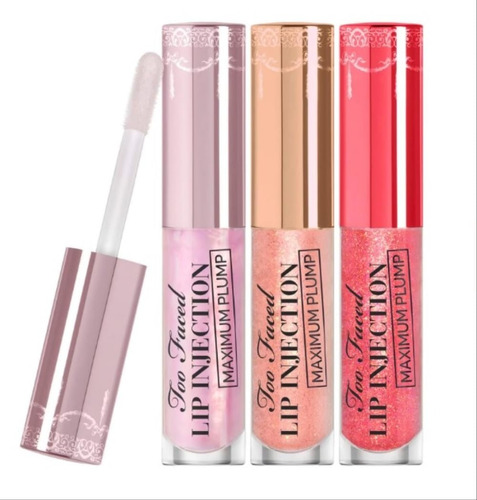 Too Faced Plump Pretty Kisses Travel Size Lip Plumper Gloss 