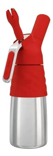 Garrafa Isi Creative Whip Vermelha - 500ml Em Aço Inoxidável