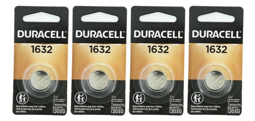 Duracell, Ecr1632 Cr1632 Dl1632 Pilas De Botn De Litio De 3