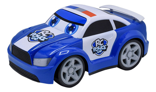 Carro Policia Control Remoto Cartoon City Toy Logic Color Multicolor