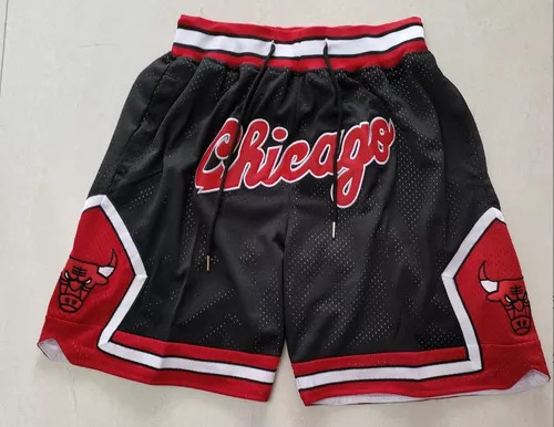 Pantalones Cortos Con Bolsillo Chicago Bulls [u] [u]