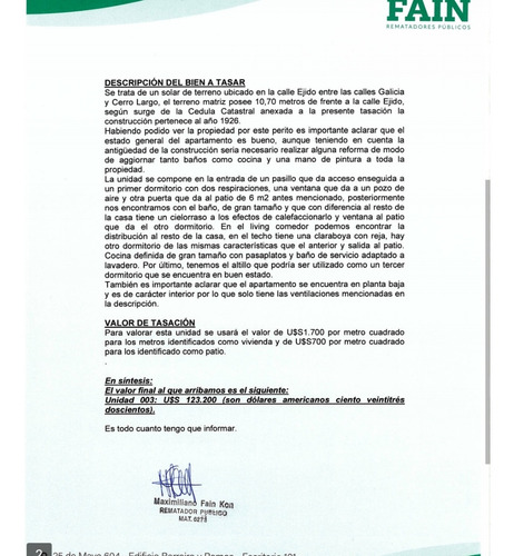Imagen 11 de 11 de Apartamento En El Centro De Montevideo Ejido Y Cerro Largo
