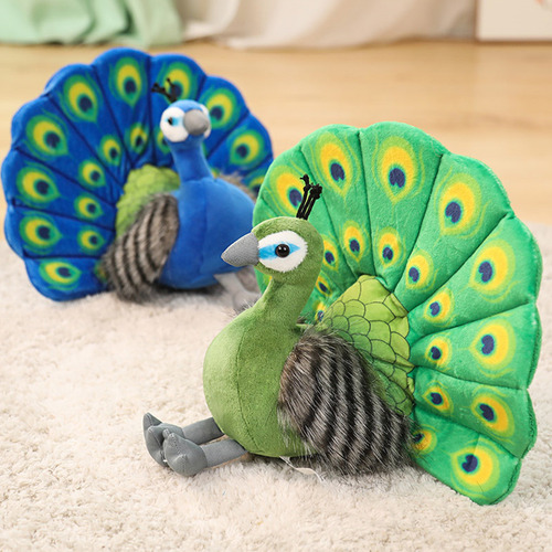 Peluche Con Forma De Pavo Real Para Niños