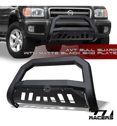 For 1999-2004 Pathfinder Matte Black Avt Edge Bull Bar B Gt2