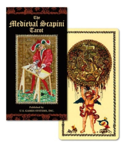 Tarot Medieval Scapini Cartas Baralho Esotérico - Original