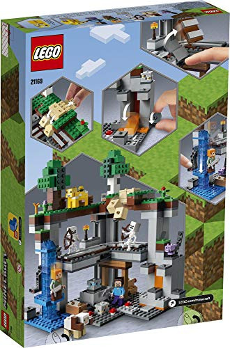 Lego Minecraft La Primera Aventura 21169 Manos A La Obra Min