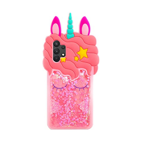 Funda Para Galaxy A32 4gnot Fit A32 5g Quicksand Unicorn -02