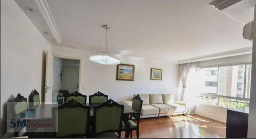 Imagem 4 de 20 de Apartamento Com 3 Dormitórios, 106 M² - Venda Por R$ 990.000 Ou Aluguel Por R$ 4.300/mês - Cidade Monções - São Paulo/são Paulo - Ap3118