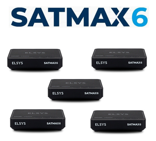 Kit 5 Receptor Satmax 6 Elsys