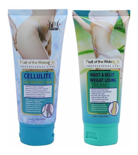 Pack Crema Gel Anticelulitis + Crema Gel Adelgazante 150 Ml