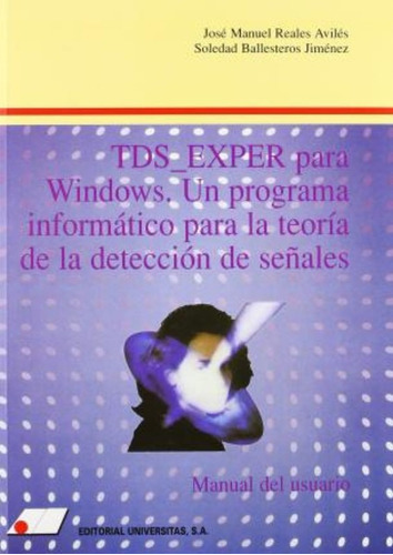 Tds-expert Para Windows, Un Programa Informático Para La Teo