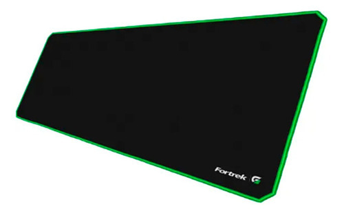 Mousepad Gamer Fortrek ,speed 800x300mm Xl Size Mpg-103 Vd Cor Preto/verde Desenho Impresso Liso
