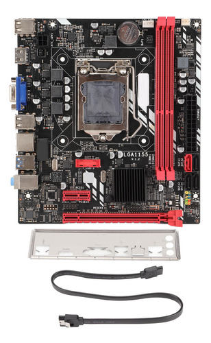 Placa Base Lga De 1155 Pines Ddr3, Interfaz Vga Hd Multimedi