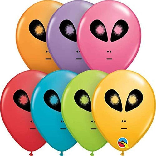 Mayflower Globos 10767 5 inch Espacio Alien Festive Latex