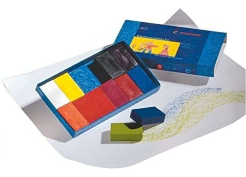 Dibujo - La Cera De Abejas Mar Crayones, Conjunto De 12 Bloq
