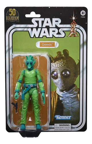 Greedo 15cm Star Wars 50th Aniversario Hasbro Kenner